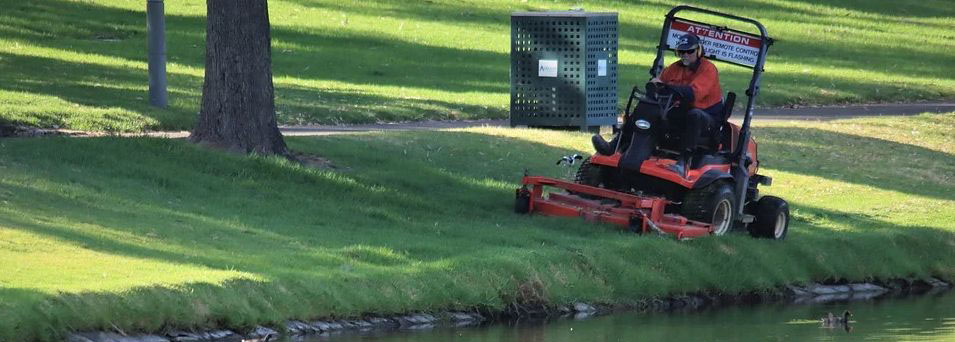 flat lawn mower tire image 1